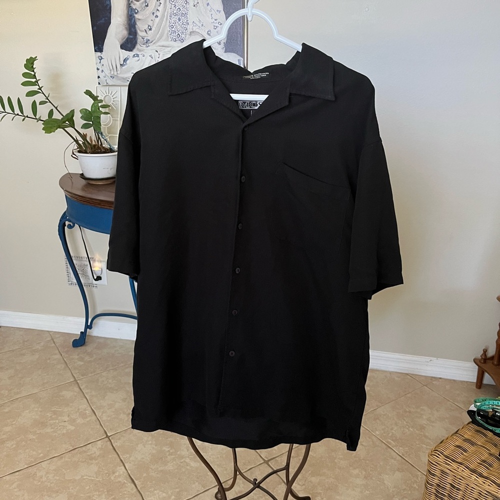 MOSA Men’s Button Down Shirt - Made In Hong Kong - L